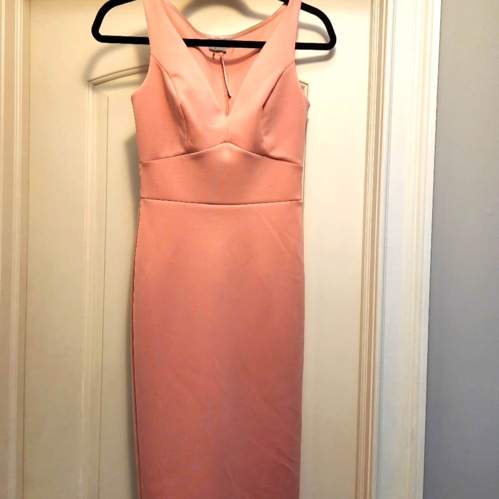 ASOS Blush/Pink Bodycon Dress